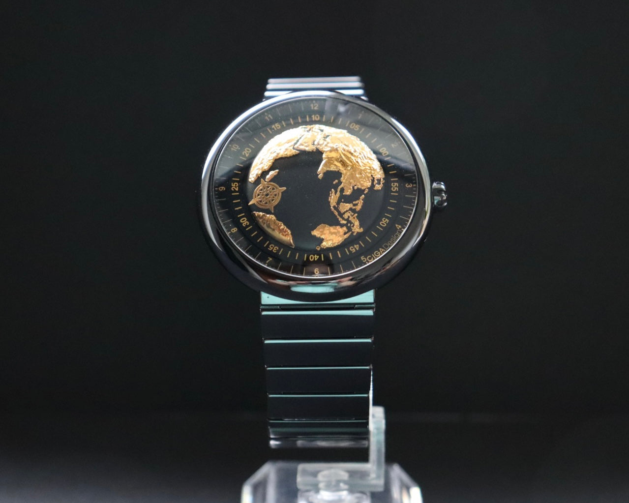 CIGA Design Blue Planet | Gilded Edition, 2023, Ceramic, New & Unworn