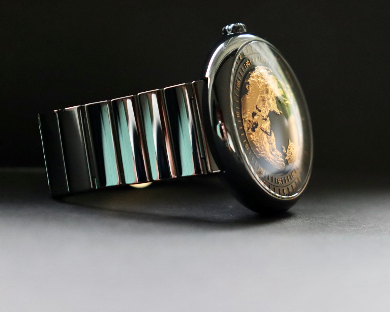 CIGA Design Blue Planet | Gilded Edition, 2023, Ceramic, New & Unworn