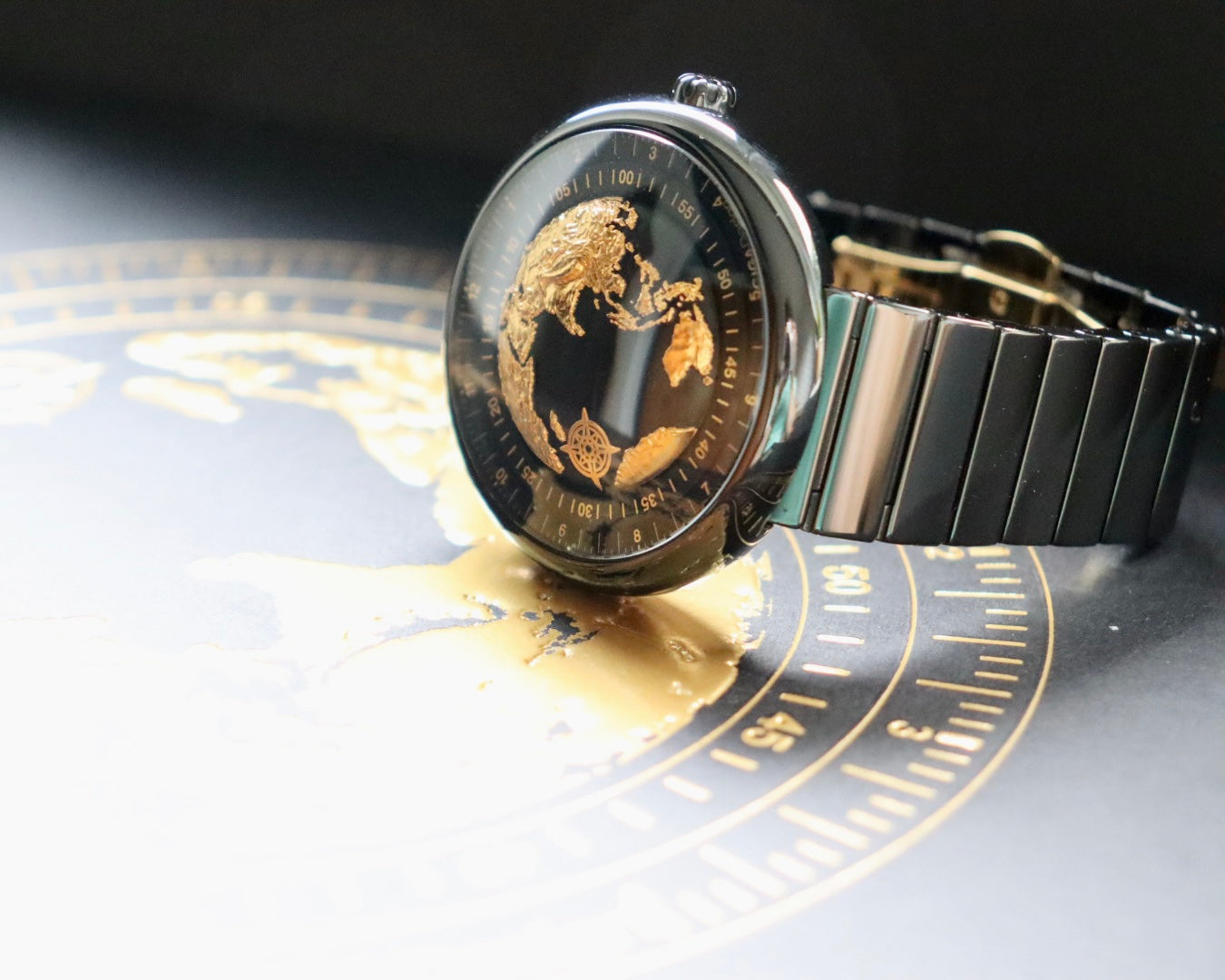 CIGA Design Blue Planet | Gilded Edition, 2023, Ceramic, New & Unworn