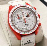 Omega x Swatch Moonswatch 2022 | Mission to Mars, Red