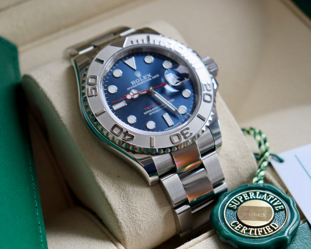 Master 40mm Blue 116622 | Pre Owned – Beat The