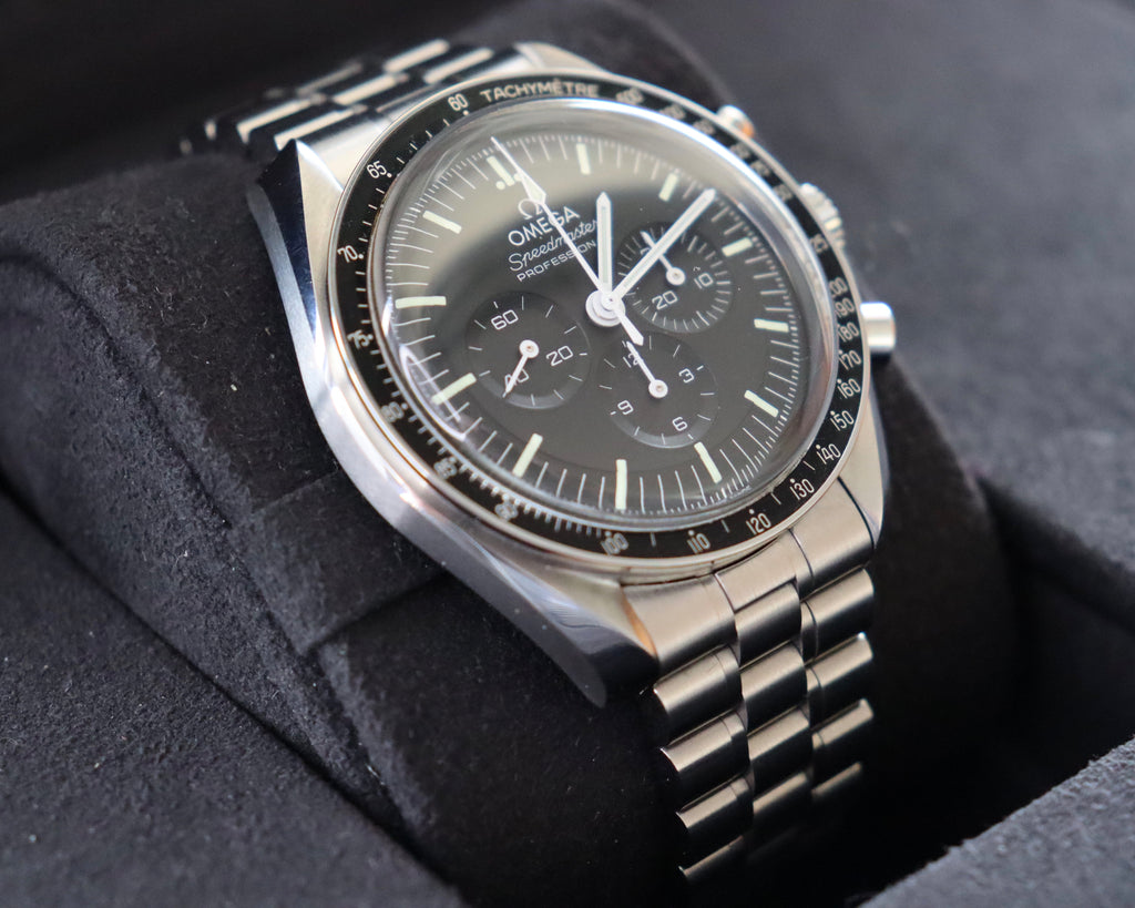 Omega Speedmaster Moonwatch Professional - Hesalite – Moyer Fine Jewelers